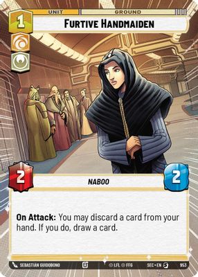 Furtive Handmaiden (Hyperspace Foil)