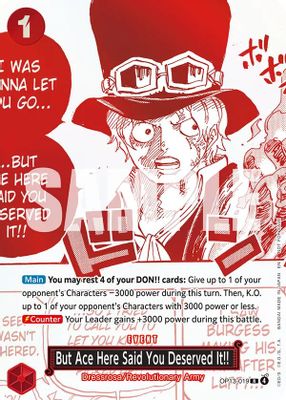 But Ace Here Said You Deserved It!! (3rd Anniversary Treasure Campaign Pack)