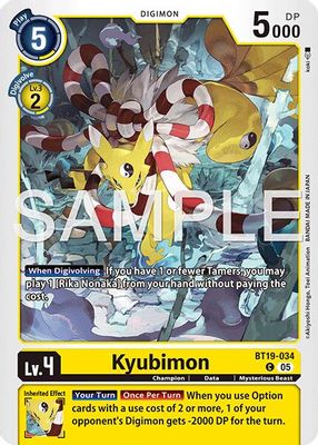 Kyubimon (BT19-034) (Alternate Art)