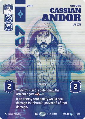 Cassian Andor - Lay Low (Prestige)
