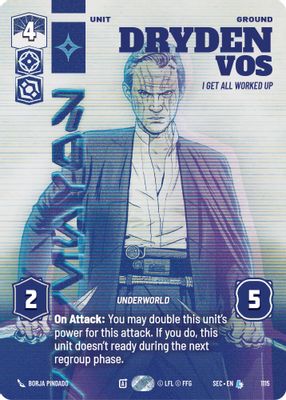 Dryden Vos - I Get All Worked Up (Prestige Foil)