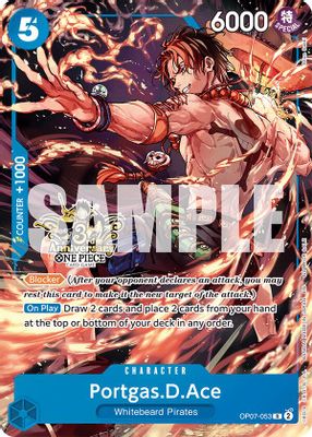 Portgas.D.Ace - OP07-053 (3rd Anniversary Tournament 3 Brothers Pack)