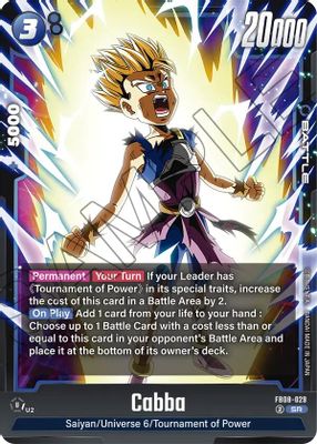 Cabba - FB08-029