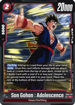 Son Gohan : Adolescence - FB08-011