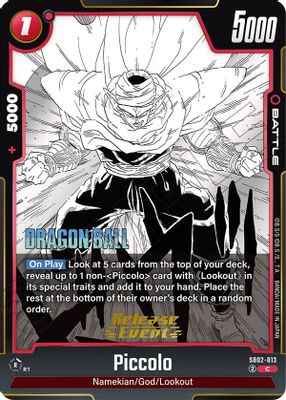 Piccolo - SB02-013