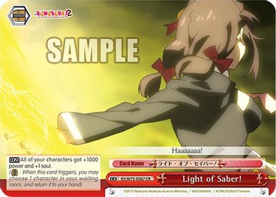 Light of Saber!