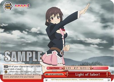 Light of Saber! (RRR)