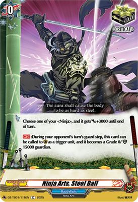 Ninja Arts, Steel Ball