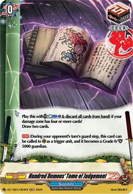 Hundred Demons' Tome of Judgement (H)