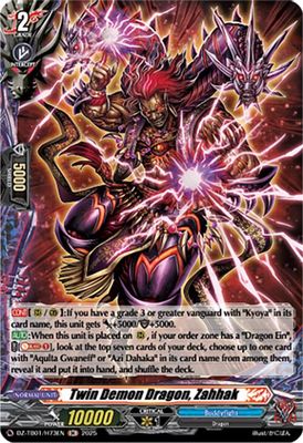 Twin Demon Dragon, Zahhak (H)