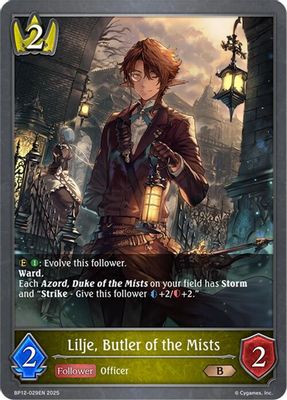 Lilje, Butler of the Mists