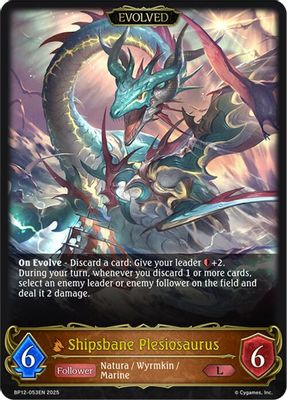Shipsbane Plesiosaurus (Evolved)