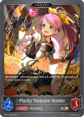 Plucky Treasure Hunter (Evolved)