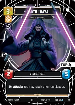 Darth Traya - Lord of Betrayal (Top 4)