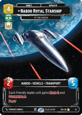 Naboo Royal Starship - Fit For A Queen (75)