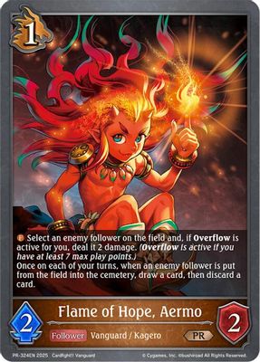Flame of Hope, Aermo - PR-324