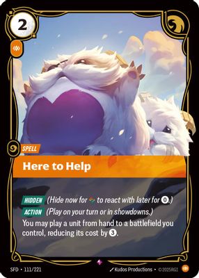 Here to Help
