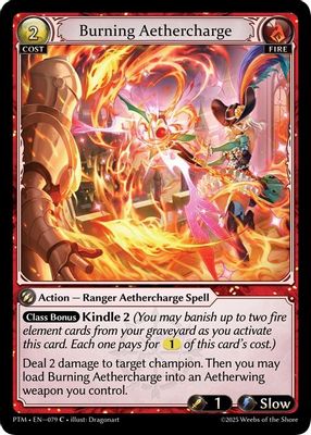 Burning Aethercharge