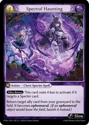 Spectral Haunting