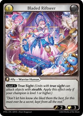 Bladed Riftseer (Curio Foil)