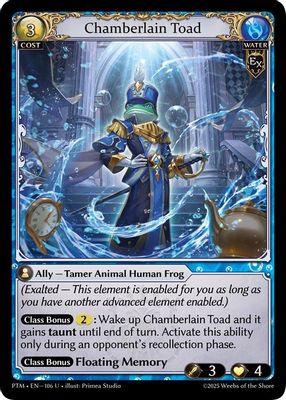 Chamberlain Toad (Curio Foil)