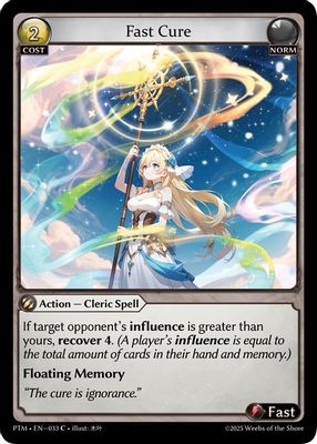 Fast Cure (Curio Foil)