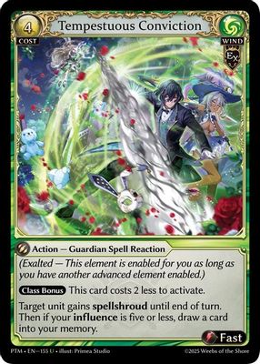 Tempestuous Conviction (Curio Foil)