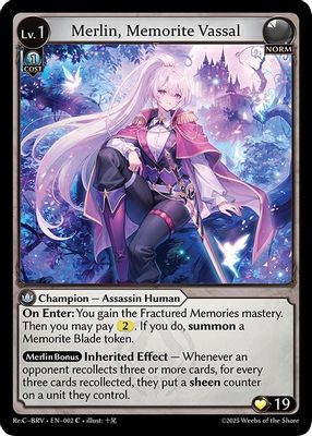 Merlin, Memorite Vassal