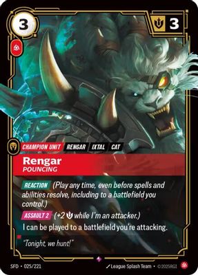 Rengar - Pouncing