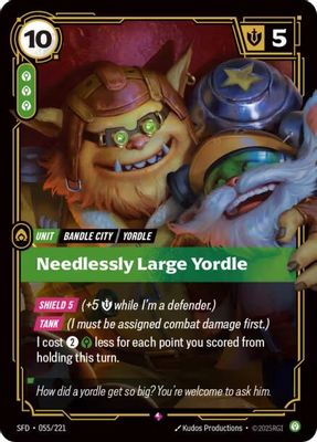 Needlessly Large Yordle