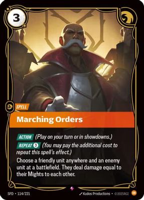 Marching Orders