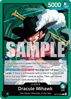 Dracule Mihawk - OP14-020