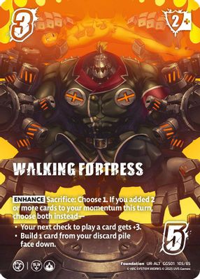 WALKING FORTRESS (Alternate Art)