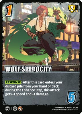 WOLF'S FEROCITY