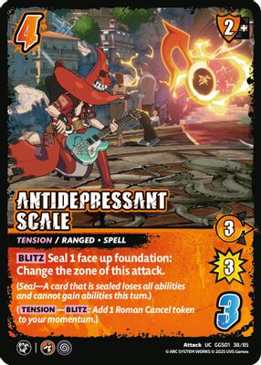 ANTIDEPRESSANT SCALE