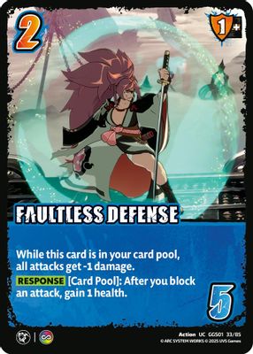 FAULTLESS DEFENSE