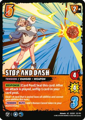 STOP AND DASH