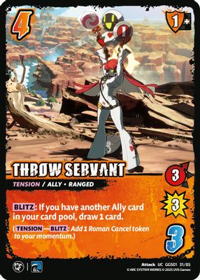 THROW SERVANT