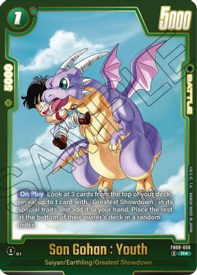Son Gohan : Youth - FB08-056 (Alternate Art)