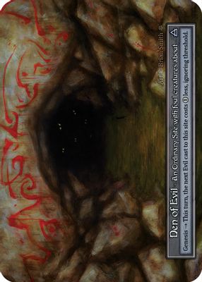 Den of Evil (Foil)