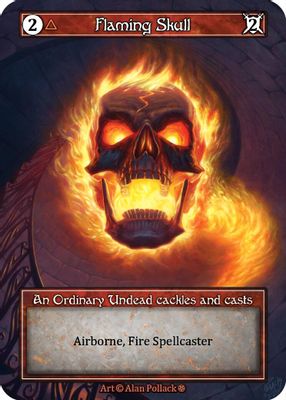 Flaming Skull (Foil)