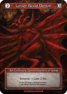 Lesser Blood Demon (Foil)