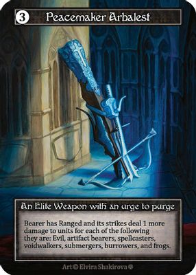 Peacemaker Arbalest (Foil)