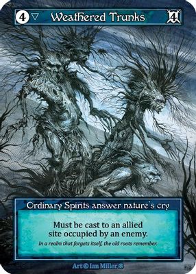 Weathered Trunks (Foil)