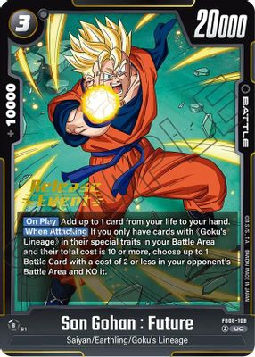 Son Gohan : Future - FB08-108