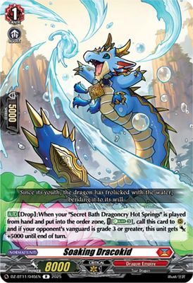 Soaking Dracokid