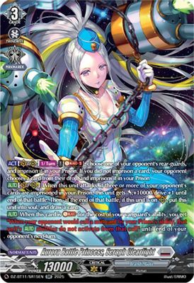 Aurora Battle Princess, Seraph Clearlight (SR)