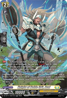 Knight of Noble Grit, Aval (SR)