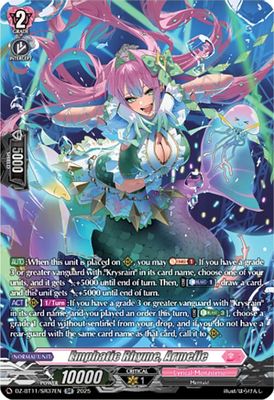 Emphatic Rhyme, Armelle (SR)