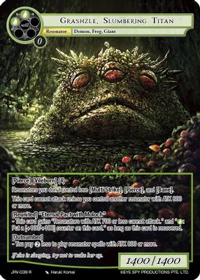 Grashzle Slumbering Titan
